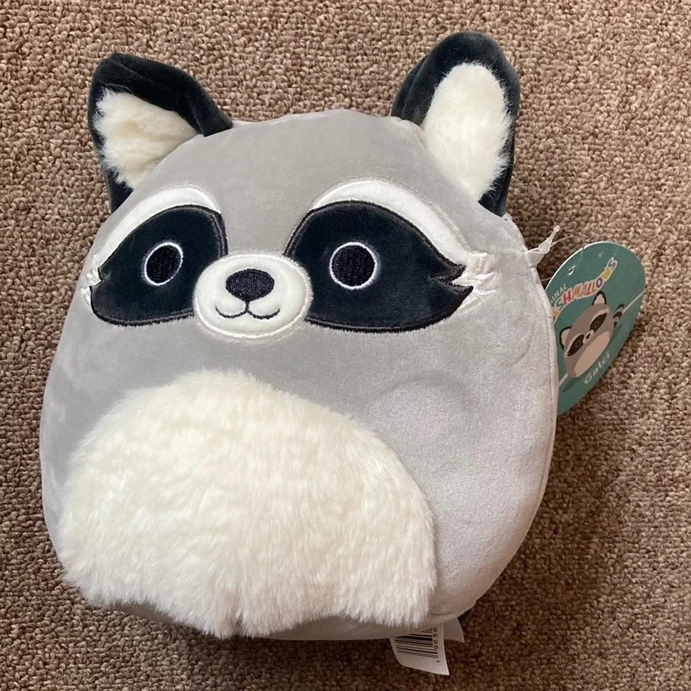 Squishmallows Galci the raccoon